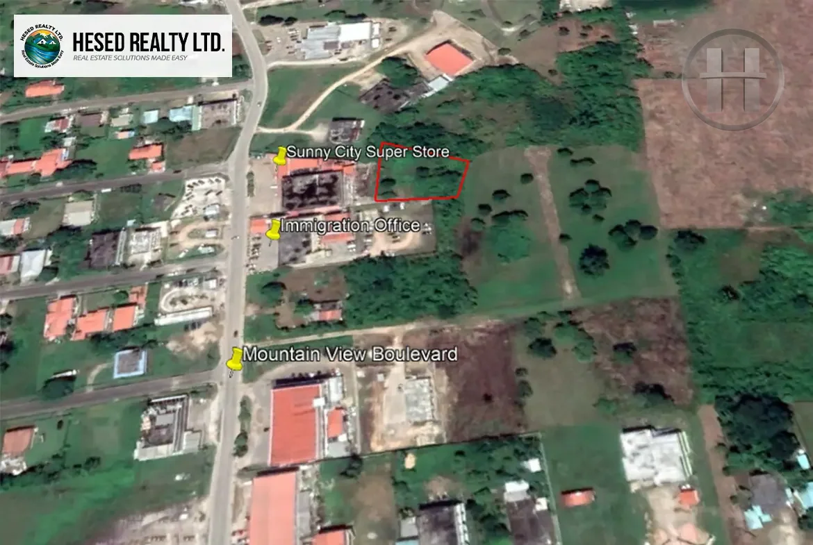 1/2-Acre Commercial-Zoned Lot Near Mountain View Blvd, Belmopan
